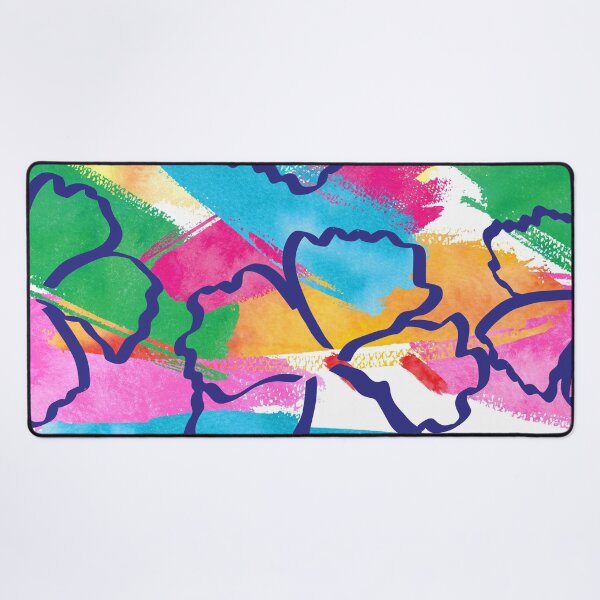 Item preview, Lovely and colorful pattern of flowers designed and sold by ChatterFox.