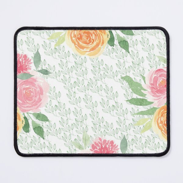 Item preview, Bright colorful flower pattern decoration designed and sold by ChatterFox.