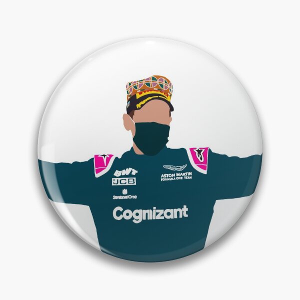 Item preview, Sebastian Vettel Baku 2021 designed and sold by averagely-basic.
