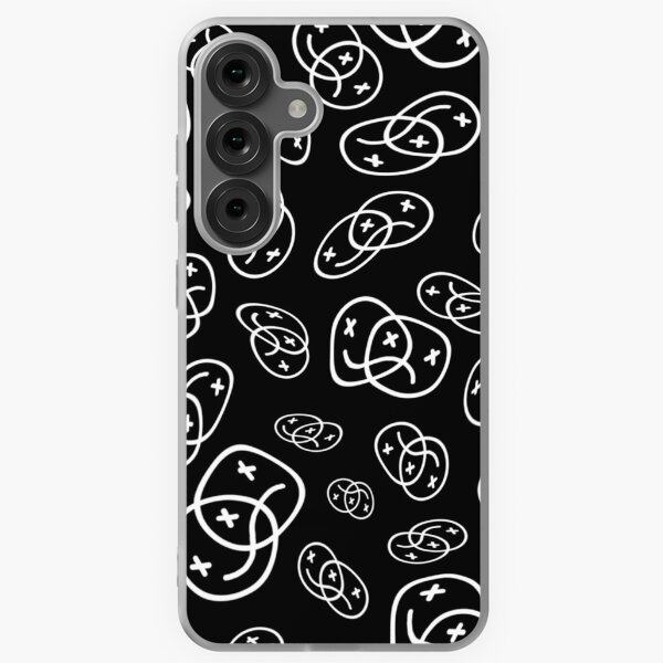 Item preview, inverted distorted happy sad faces designed and sold by sydneycaron.