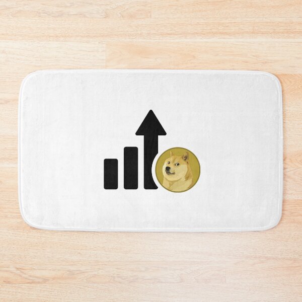 Item preview, dogecoin up designed and sold by NiceShirtY.