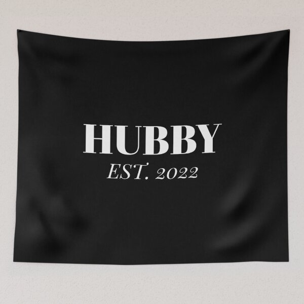 Item preview, Hubby Est 2022 (white) designed and sold by Allyoudois.