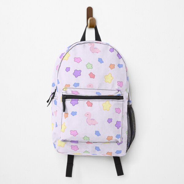 Item preview, Kawaii Dinosaur in Space with Pastel Stars designed and sold by hannahvira.