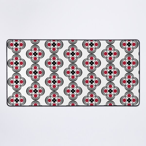 Item preview,  Trending Street Style Retro Circles In Red And Black designed and sold by DesignLust.