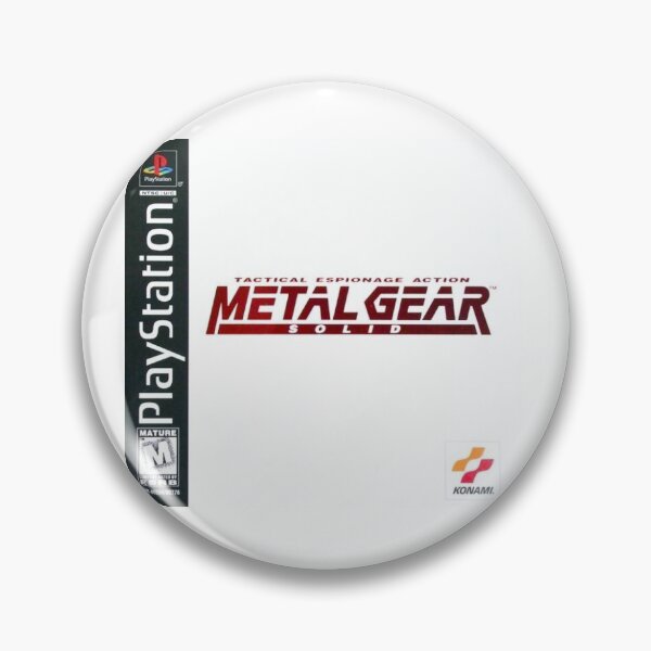 Item preview, Metal Gear Solid Box art Sticker designed and sold by DimesOvaDollars.