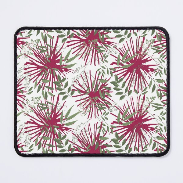 Item preview, Red flowery undergrowth designed and sold by ChatterFox.