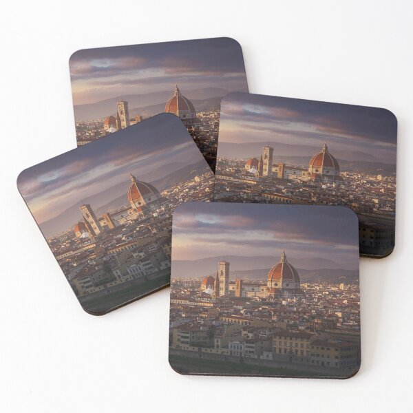 Item preview, Florence, Duomo cathedral at sunset. Italy designed and sold by Stefano Orazzini.