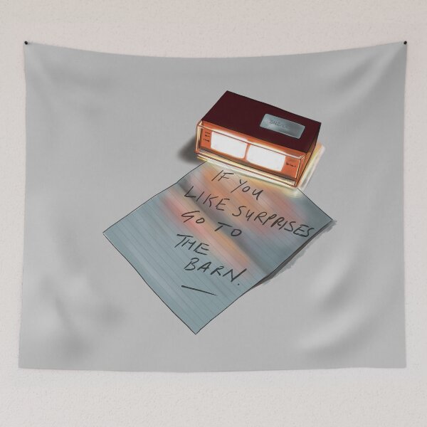 Item preview, Villanelle if you like surprises go to the barn designed and sold by PG Illustration.