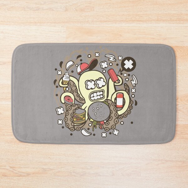 Item preview, Junk Food Octopus  designed and sold by SagesZ.