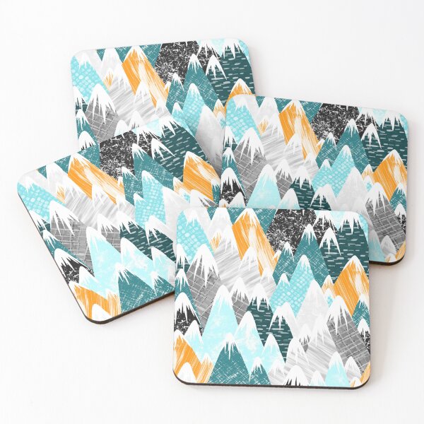 Item preview, Mountain with snow summit pattern gift designed and sold by Jelisandie.