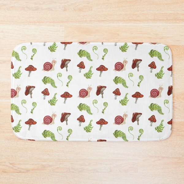 Item preview, Mushroom Fern and Snail   designed and sold by LouieVanille.