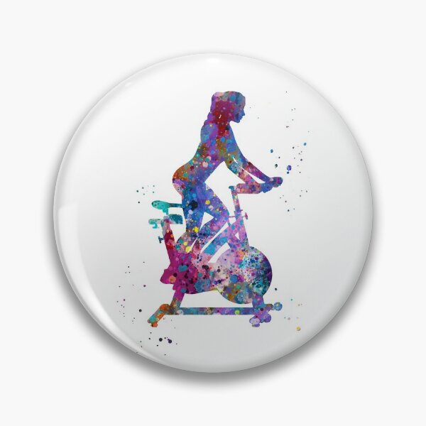 Item preview, Woman on an Exercise Ergometer Bike designed and sold by EvasDreams.