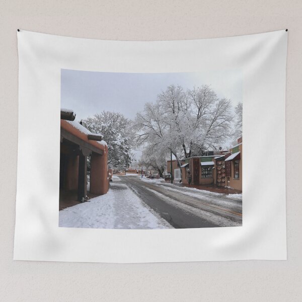 Item preview, Wintery streets in Santa Fe designed and sold by zumi.
