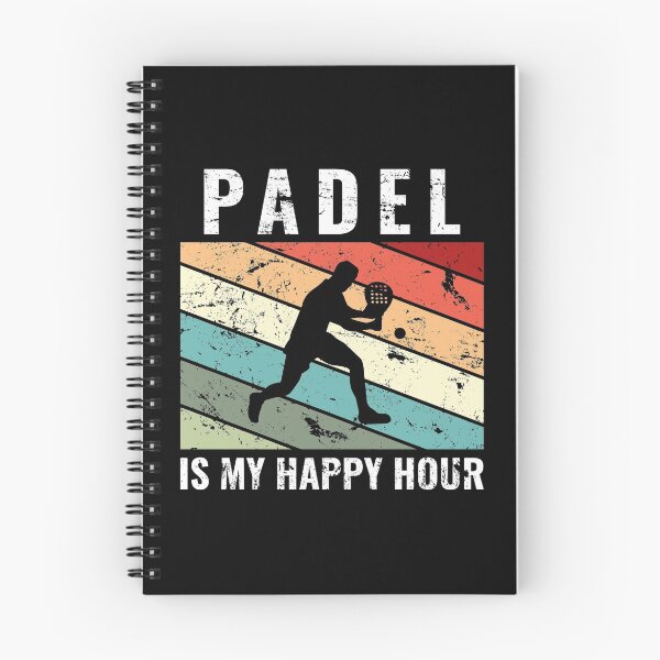 Item preview, Padel is my happy hour Funny Padel designed and sold by Shirt-Kaiser.