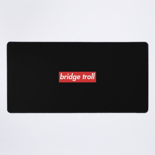 bridge troll Desk Mat