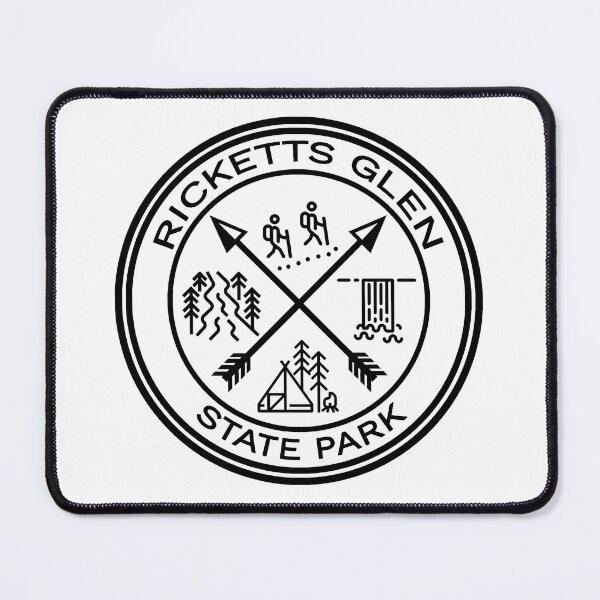 Item preview, Ricketts Glen BW drawing designed and sold by VanyaKar.