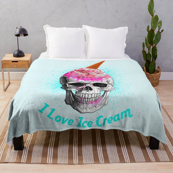 Item preview, Ice Cream Skull designed and sold by Gothic Fantasy.