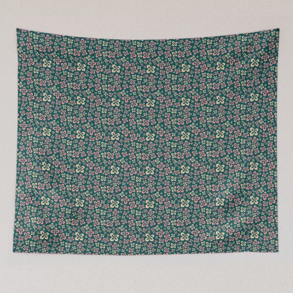 Item preview, Green and Red Lilies Summer Hawaiian Pattern designed and sold by Missing In Art.