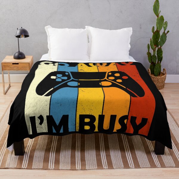 Item preview, Go Away I'm Busy Gaming designed and sold by Hapoel.
