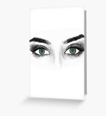 Tarjeta de felicitación Lauren Jauregui - Planet Green Eyes