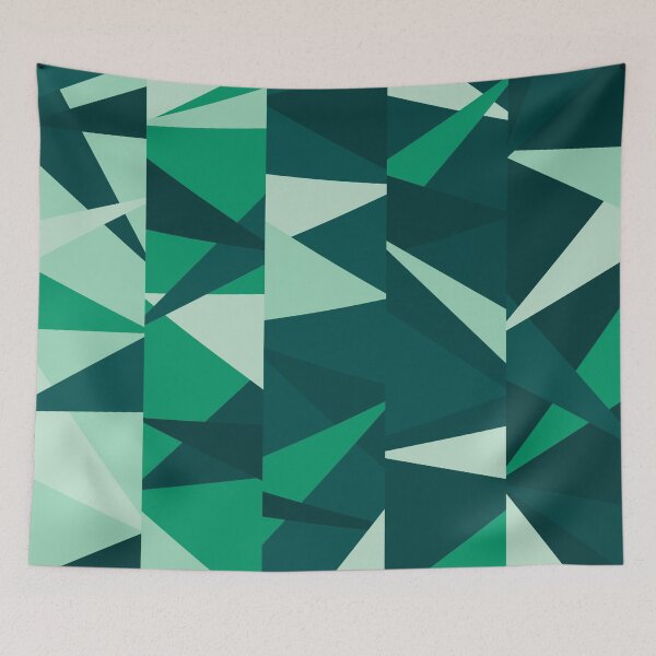 Item preview, Party Fireworks #10 Abstract Triangle Retro Pattern designed and sold by bubblyshades.