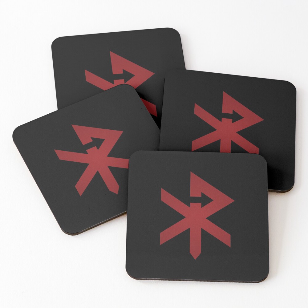 Item preview, Coasters (Set of 4) designed and sold by RiverTrollShop.