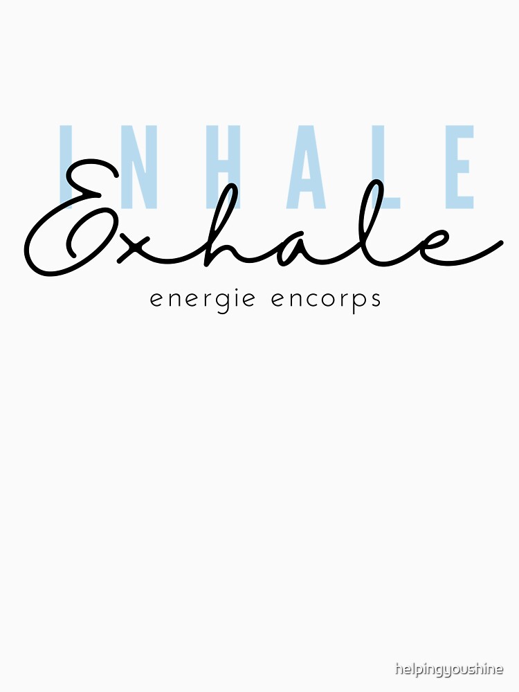 inhale + exhale -blue by helpingyoushine