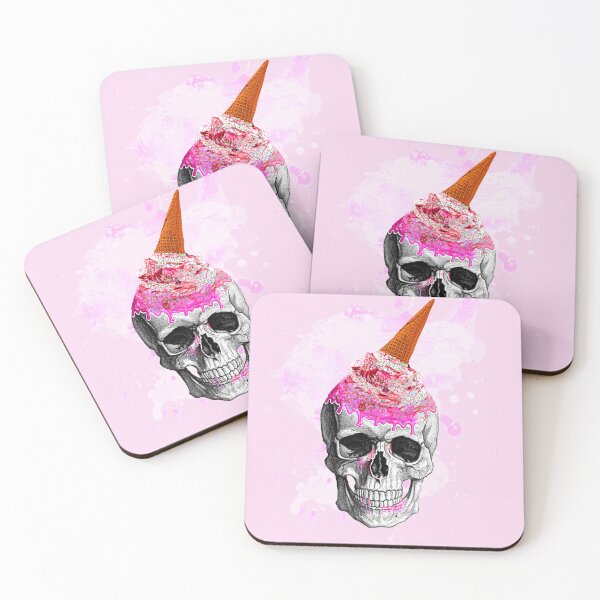Item preview, Ice Cream Skull designed and sold by Gothic Fantasy.