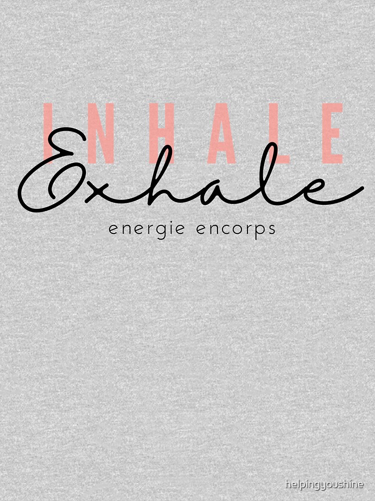 inhale + exhale -red by helpingyoushine