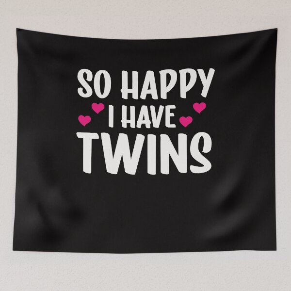 Item preview, So Happy I Have Twins Funny Parent Mom Dad Saying designed and sold by Leader Shirts.