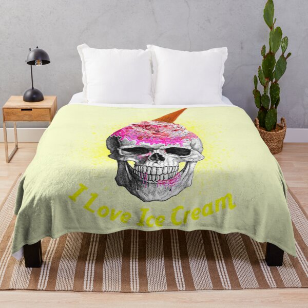 Item preview, Ice Cream Skull designed and sold by Gothic Fantasy.