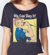 Buffy the Riveter Women's Relaxed Fit T-Shirt
