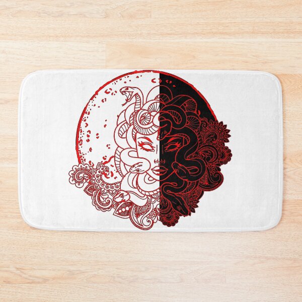 Item preview, Red half Moon Madusa designed and sold by sprayrainbow.