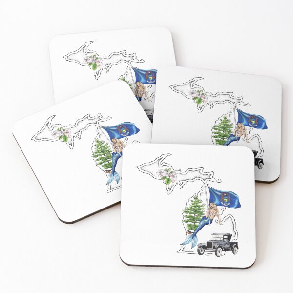 Item preview, Michigan Mermaid designed and sold by Elizabeth Weglein.
