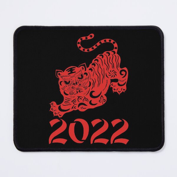 Item preview, Chinese red tiger for new year 2022 designed and sold by Byfab.