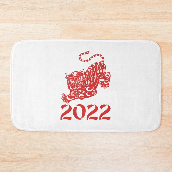 Item preview, Chinese red tiger for new year 2022 designed and sold by Byfab.