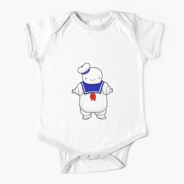 Stay puft marshmallow man Short Sleeve Baby One-Piece