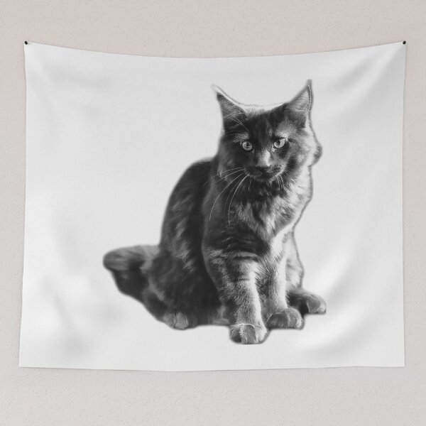 Item preview, maine coon cat TSHIRT designed and sold by GOLDFAMILYSHOP.