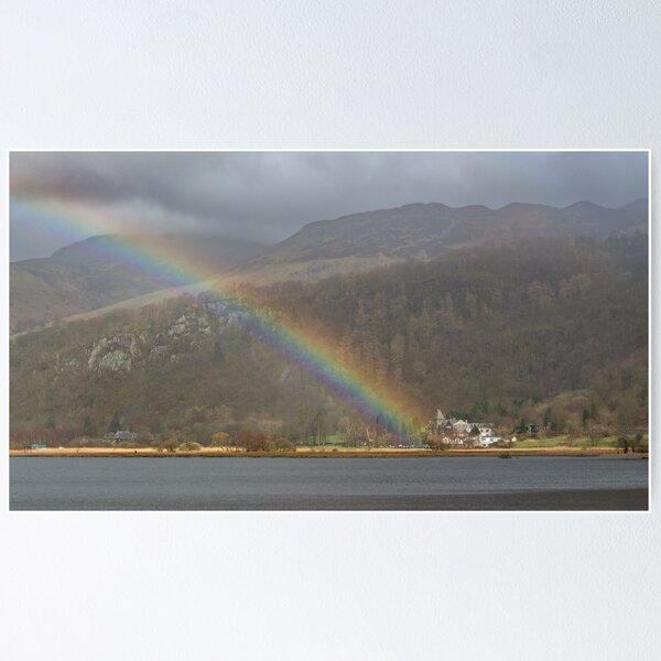 Item preview, Lodore Falls Hotel rainbow, Derwentwater, Lake District designed and sold by Kay Roxby.