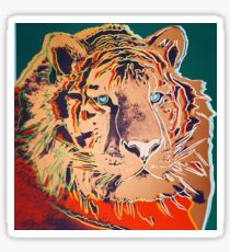 Sibirischer Tiger - Andy Warhol Sticker