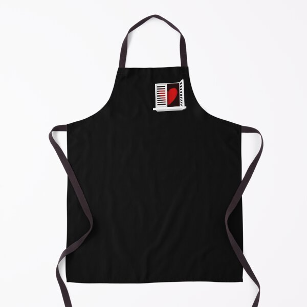 Item preview, Heart lurking behind a half open window designed and sold by lasukira.