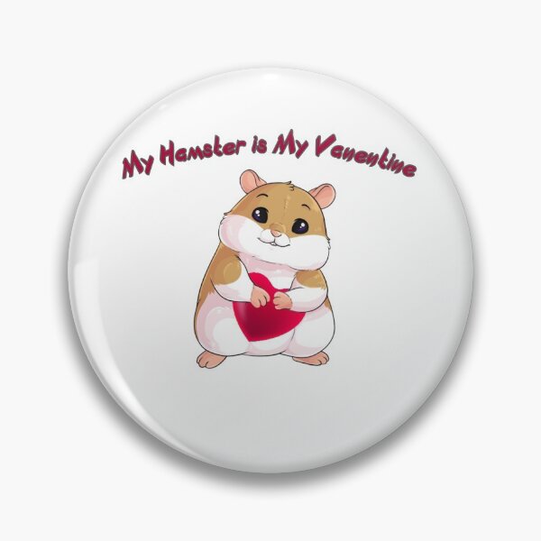 Item preview, my hamster is my valentine designed and sold by badretop.