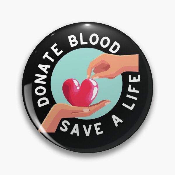 Item preview, Donate Blood Save A Life - National Blood Donor Month designed and sold by AwarenessCloud.