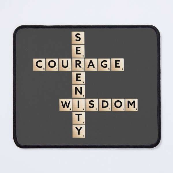 Item preview, The Serenity Prayer - Serenity Courage Wisdom letters designed and sold by superbling.