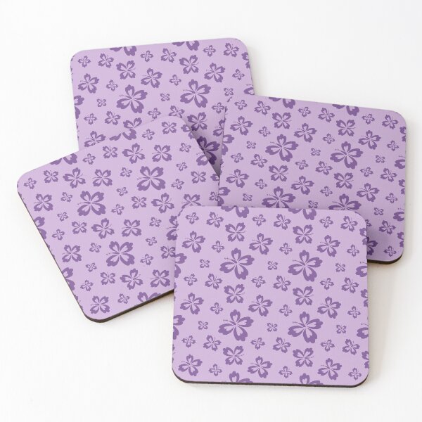 Item preview, Violet Lilies Summer Pattern designed and sold by Missing In Art.