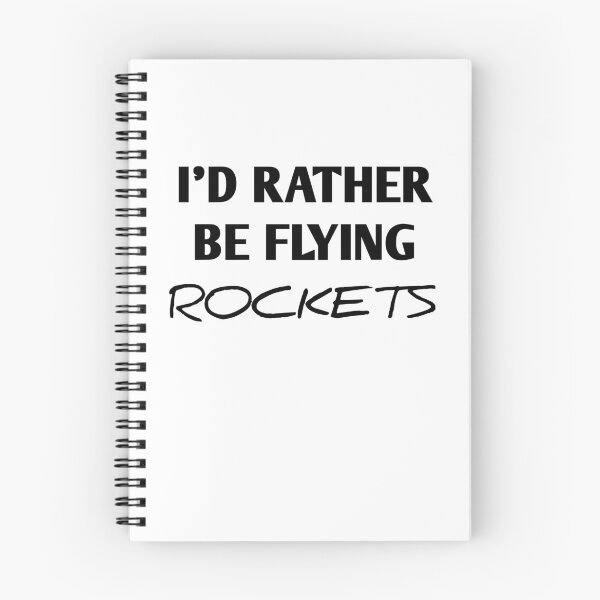 Item preview, I'D RATHER BE FLYING ROCKETS  designed and sold by Andersong.