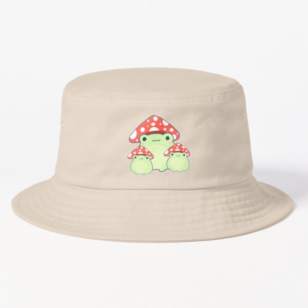 Item preview, mushroom frog family designed and sold by froggiesdesigns.