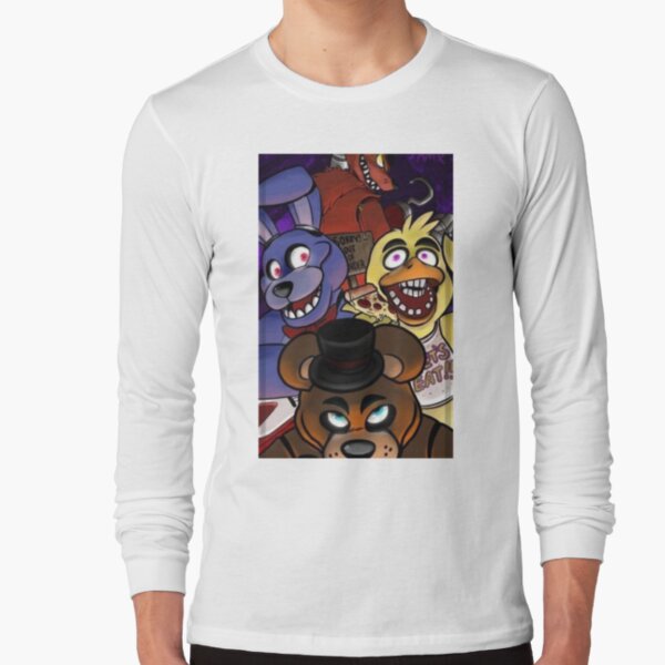 Camiseta Camisa Five Nights At Freddy Fazbear Game Fnaf 444