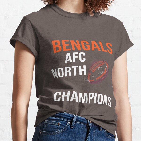 bengals afc north champs Classic T-Shirt, bengals afc north Classic T-Shirt,  bengals afc north T-Shirt, bengals afc north Shirt,bengals afc north   Essential T-Shirt for Sale by atmartist (11547) ⭐ Star