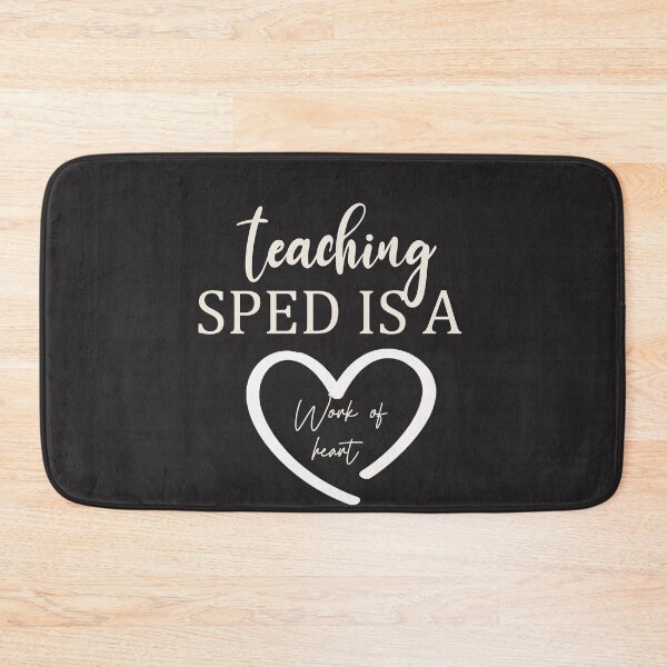 Item preview,   funny valentine  ,teaching sped is a work oh heart  ,cool valentine designed and sold by designreb.